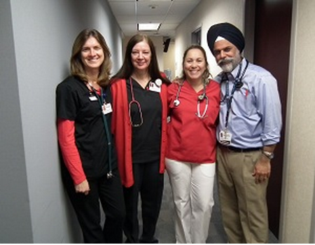 Crystal Run Healthcare Raises Over $1,900 For American Heart Association's Go Red For Women