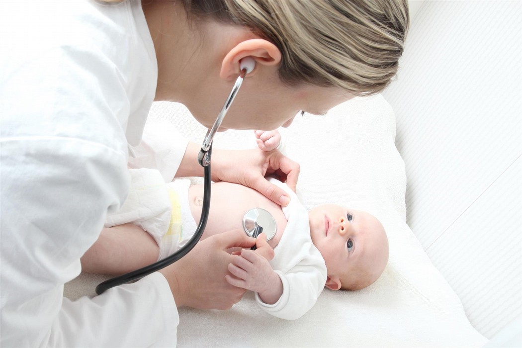 Pediatrician and Baby