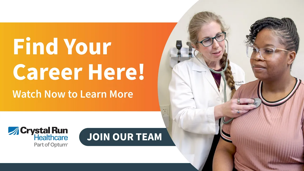 For Physicians and APCs - Join our team at Crystal Run Healthcare!