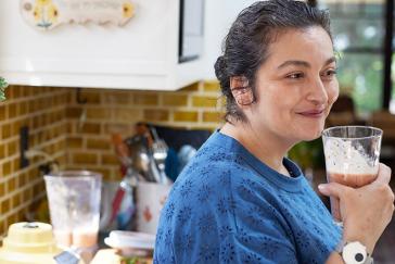 Woman in kitchen