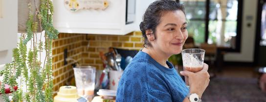 Woman in kitchen